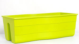 Balkona kaste Wave, 60cm zaļa, 4343358, FORM PLASTIC