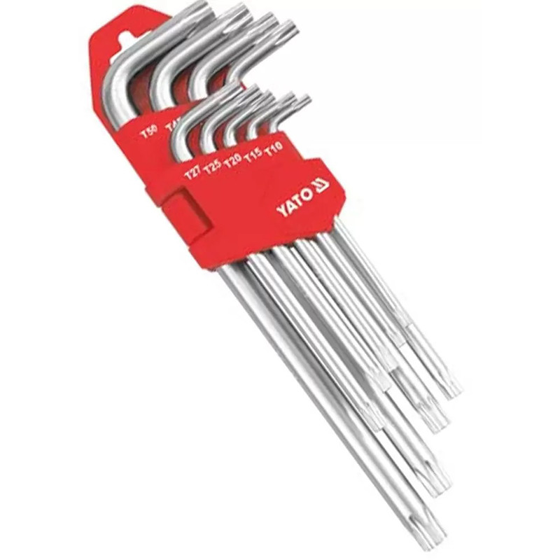 Torx Atslēgu Komplekts T10-T50 (9gab.) YT-0512 YATO