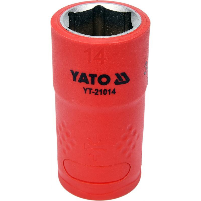 Insulated Hexagonal Socket 14Mm 3/8" Vde YT-21014 YATO