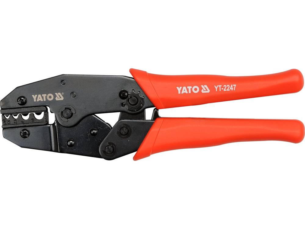 Инструмент для обжима и зачистки проводов  YT-2247 YATO