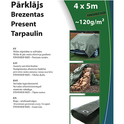 Pārklājs 4*5m 120g/m2 000164