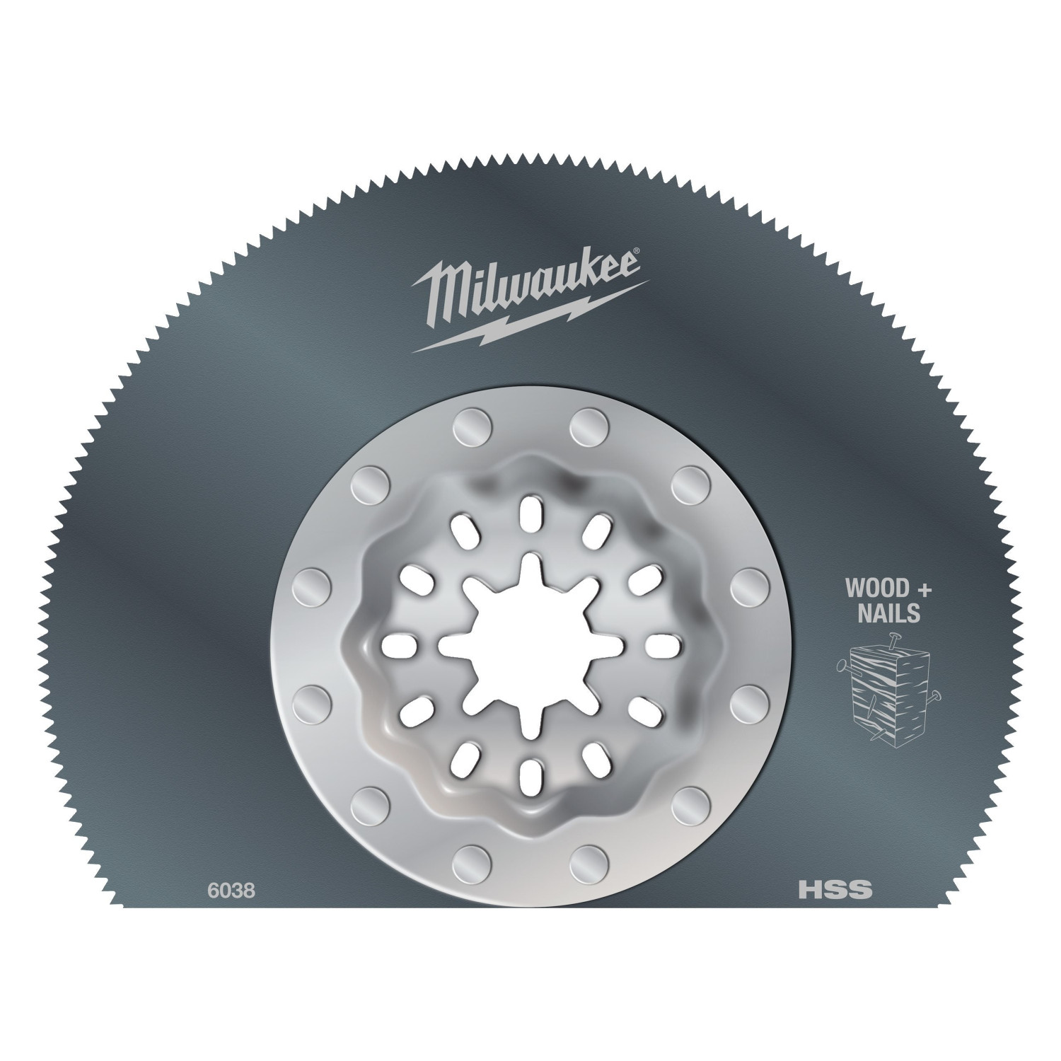 UNIVERSĀLIE ASMEŅI, WOOD & METAL 85MM SEGMENTED BLADE - 1PC, 48906038 MILWAUKEE