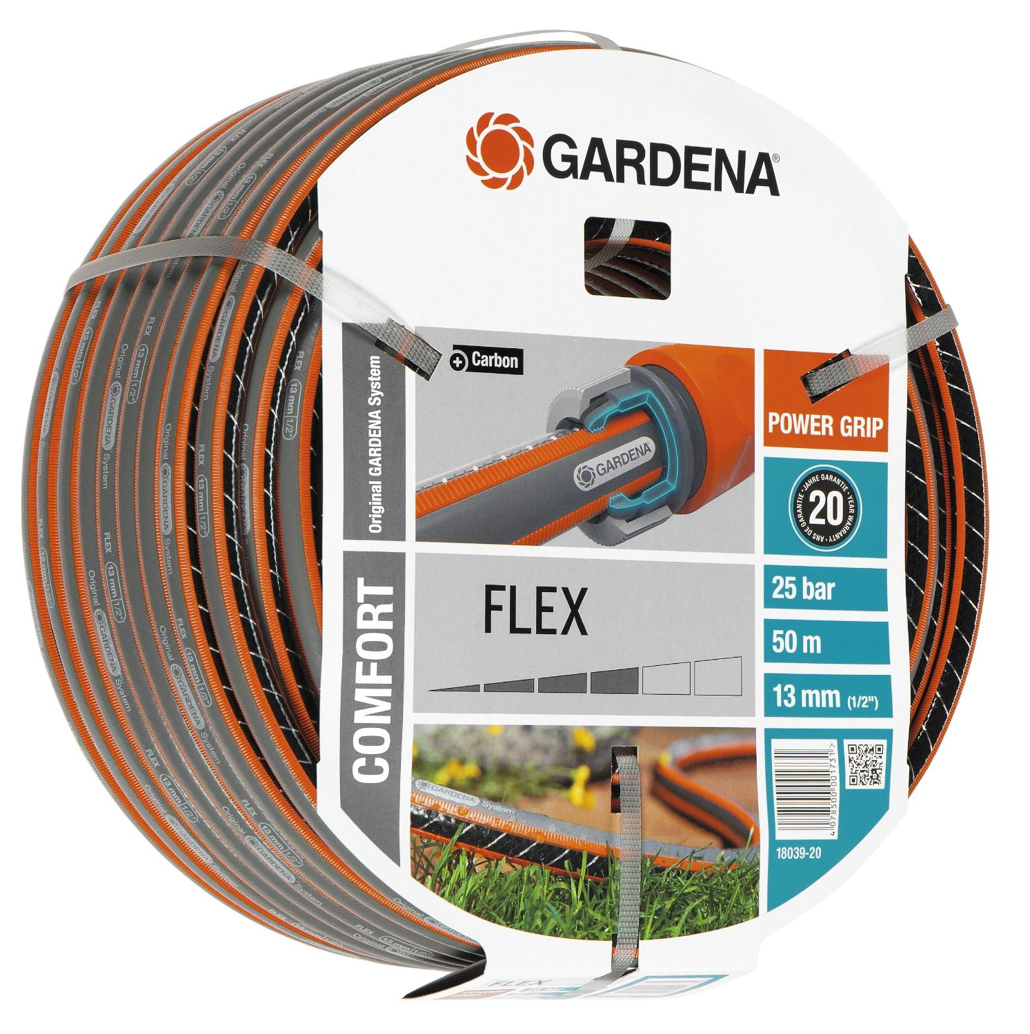 Sodo žarna Comfort FLEX 13mmx50m 18039-20 GARDENA