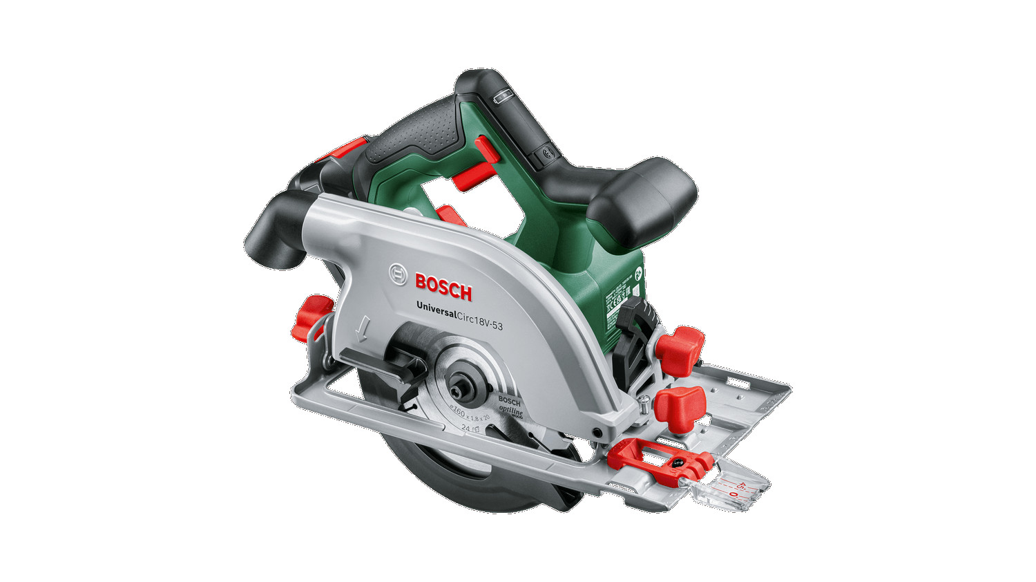 Akumulatora ripzāģis UniversalCirc 18V-53, 06033B1402 BOSCH