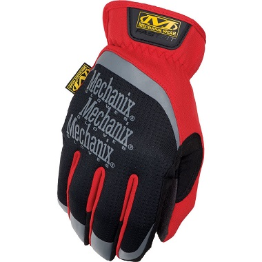 Töökindad FAST FIT 02, must / punane, 10 / L, MECHANIX WEAR