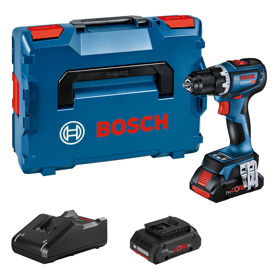 Akutrell GSR 18V-90 C 18V (2x4,0Ah) 06019K6004 BOSCH