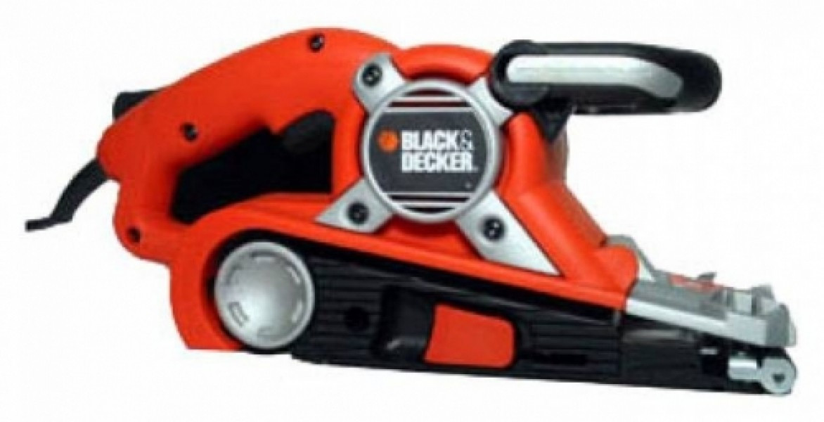 Juostinis šlifuoklis Black & Decker Power Sander KA88 oranžinė