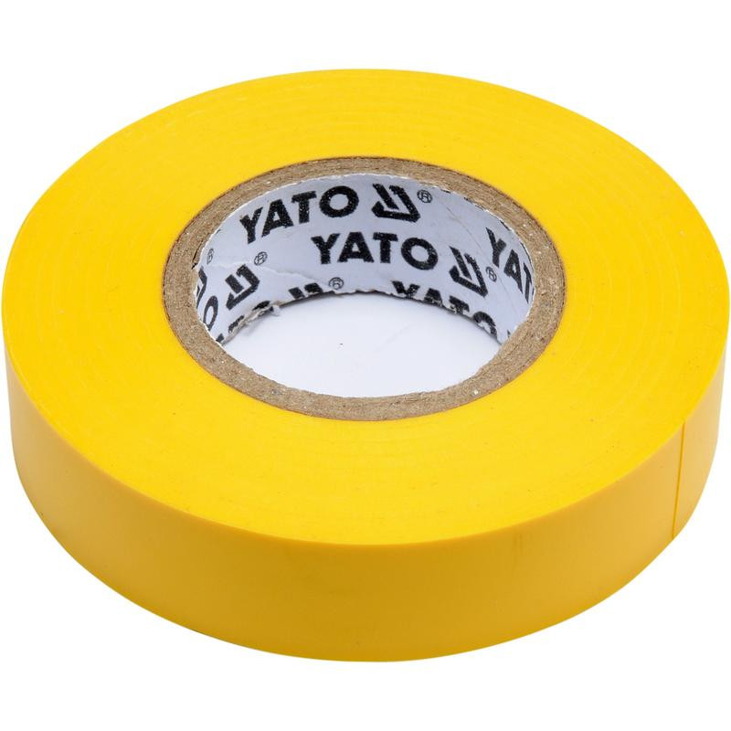 Insulation Tape 0.13Mm 15Mmx20M Yellow YT-81594 YATO