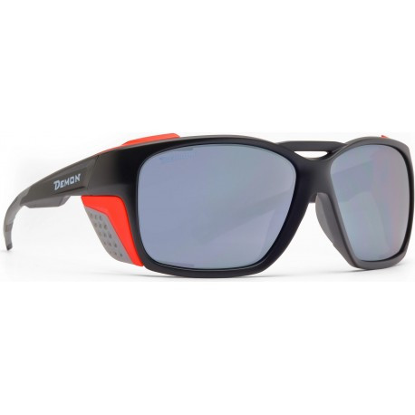 Brilles DMN NATURE 4 cat., Matt Black/Red, 8052141730867 DEMON