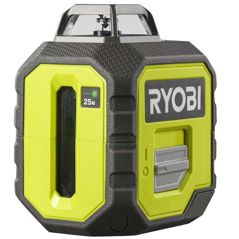 Krustlīniju lāzera līmeņrādis + 360° zaļš RB360GLL RYOBI