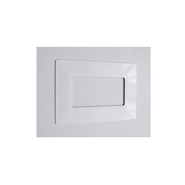Decorative frame for block, white 209x140x3mm, BYLECTRICA