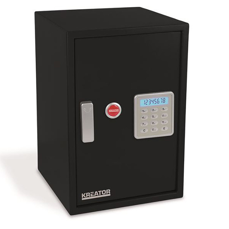 Electronic safe with key 520x350x360mm Kreator