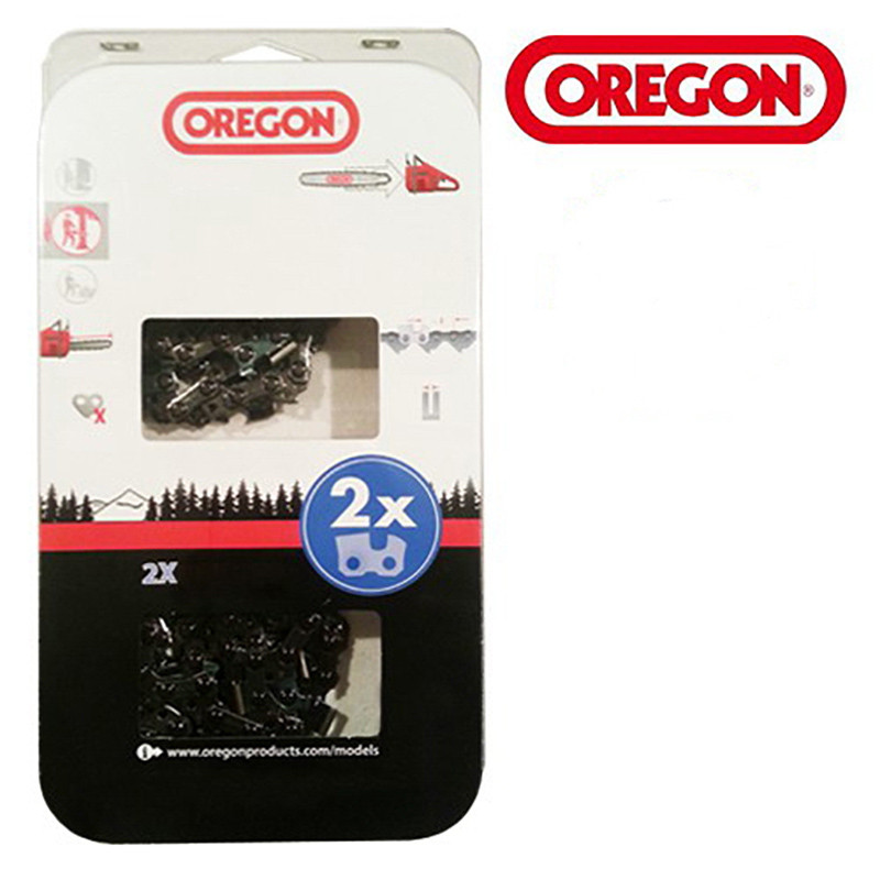 Chainsaw chain set 2x 91VXL057E OREGON