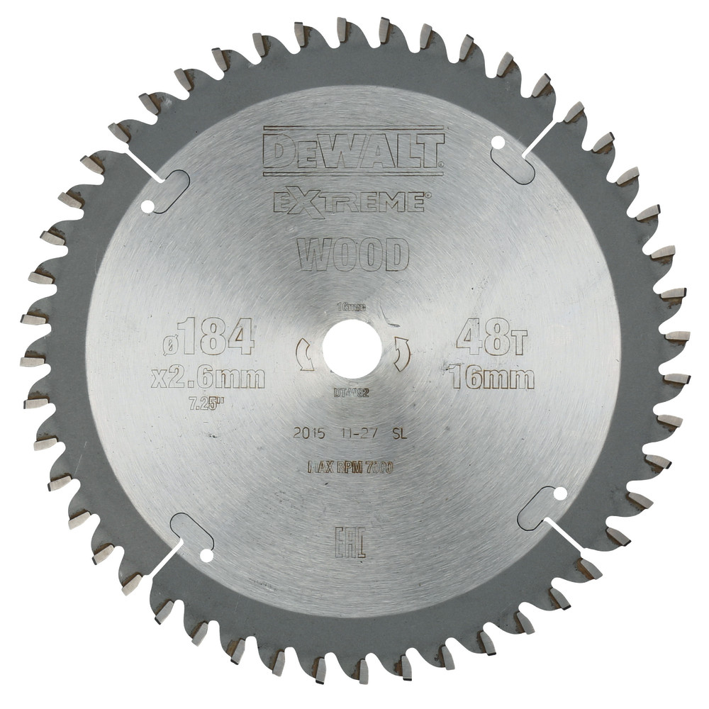 Zāģripa EXTREME 184x2.6mm DT4092-QZ DeWALT