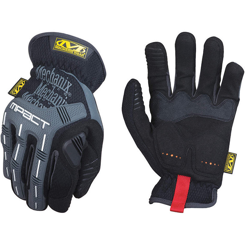 Pirštinės M-Pact Open Cuff juoda / pilka 9 / M MECHANIX WEAR