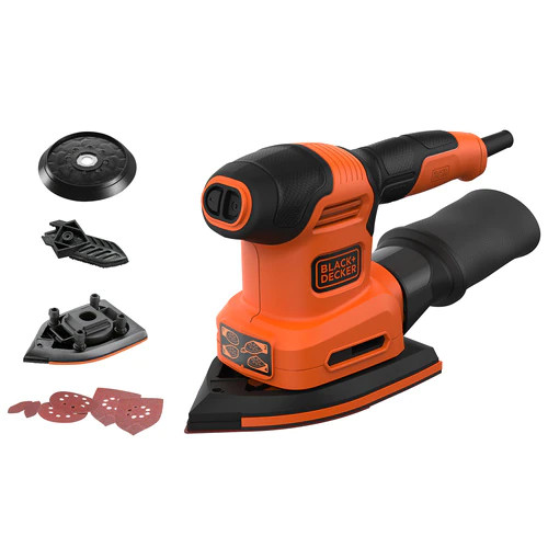 Дельташлифмашина 200W 4in1 BEW200-QS DADB06 BLACK&DECKER