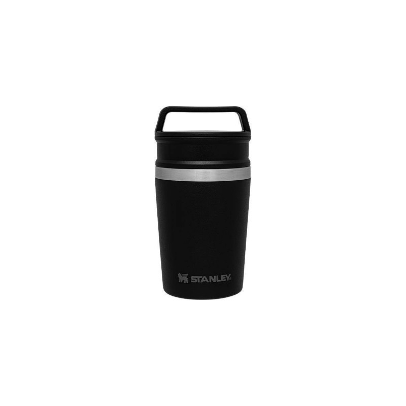 Termokrūze The Shortstack Travel Mug Adventure 0,23L matēti melna