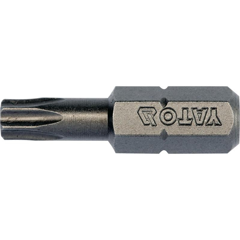 Kruvikeeraja otsikud 1/4 25mm Torx T25 10 tükki YT-78144 YATO