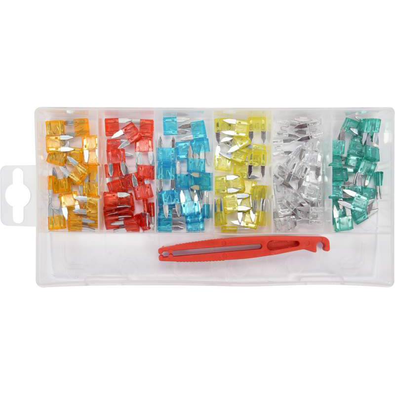 Car Fuse Assortment Mini 121 Pcs YT-83143 YATO