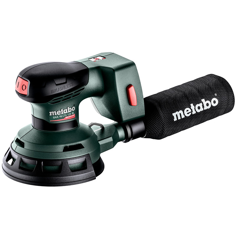 Akuga ekstsentriklihvija SXA 18 LTX 125 BL, 125 mm, karkass, Metabo Akuga ekstsentriklihvija SXA 18LTX 125 BL, raam, Metabo