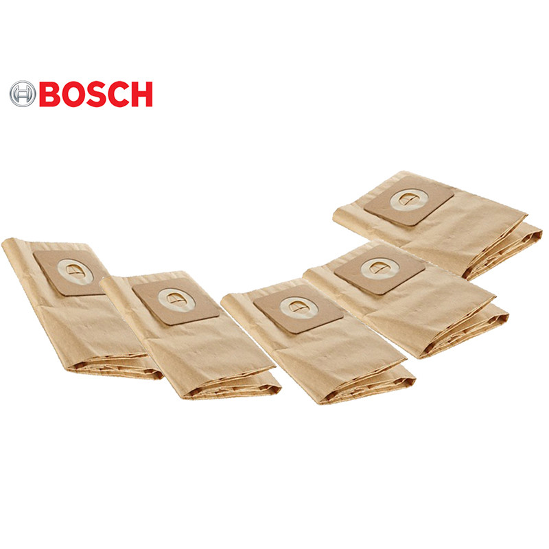 Dust bag paper AdvancedVac20 5pcs. 2609256F33 BOSCH