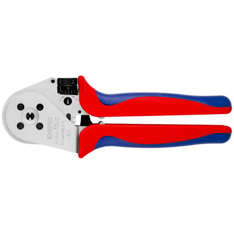 Four-Mandrel Crimping Pliers for turned contacts 975265 KNIPEX