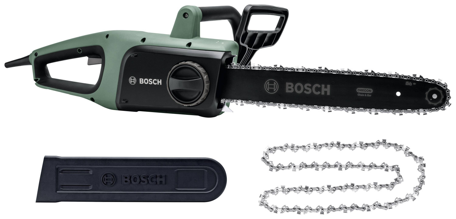 Электропила бензопила UniversalChain 35, 1800Вт, рейка 35см, 06008B8303 BOSCH