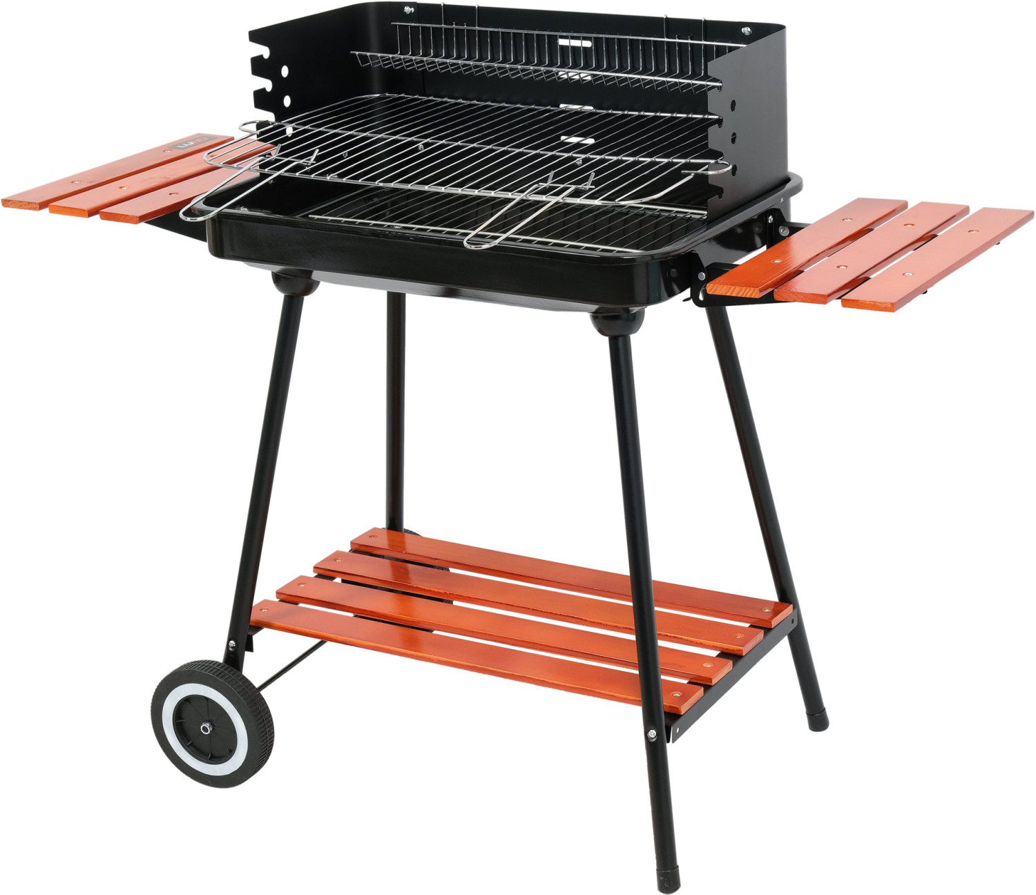 CHARCOAL GRILL W/ SHELVES GRATE 53X33CM 99911 LUND