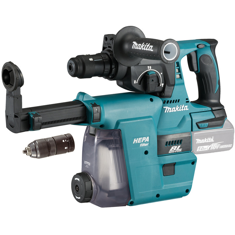 Hammer drill 18V 2.0J SDS-PLUS BL, without battery. DHR243ZJW MAKITA