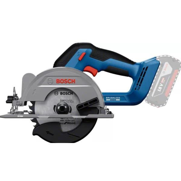 Bezvadu ripzāģis 18V, bez akumulatora un lādētāja, Ø 140 mm, 06019M3120, BOSCH