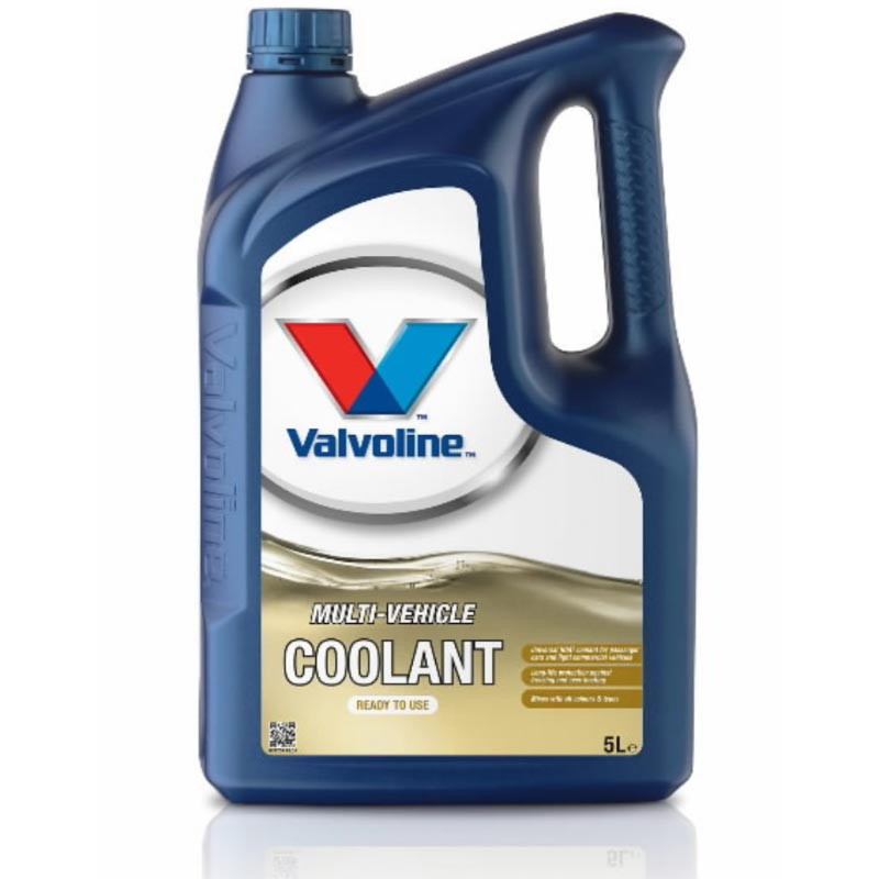 Dzesēšanas šķidrums Multivehicle Coolant 50/50 RTU 5L, 874734 VALVOLINE