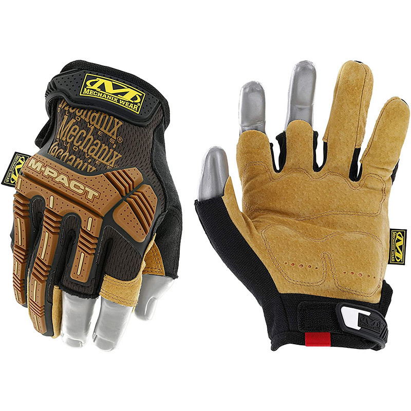 Kindad M-Pact Framer Leather must / pruun 10 / L MECHANIX WEAR