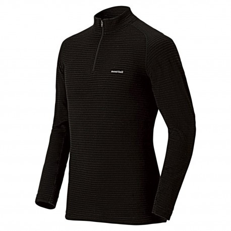 Termo krekls M SUPER MERINO Wool HN Expedition Weight, izmērs: L, Black, 4548801199395 Mont-Bell