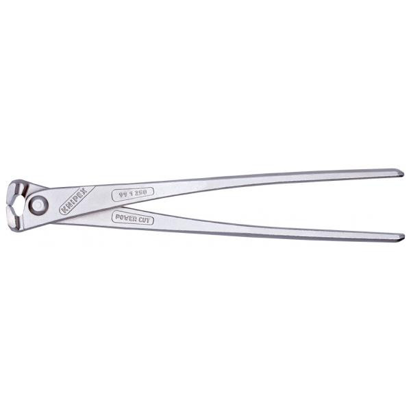 HIGH LEVERAGE CONCRETERS' NIPPER HIGH LEVER TRANSMISSION BRIGHT ZINC PLATED, 9914300SB KNIPEX