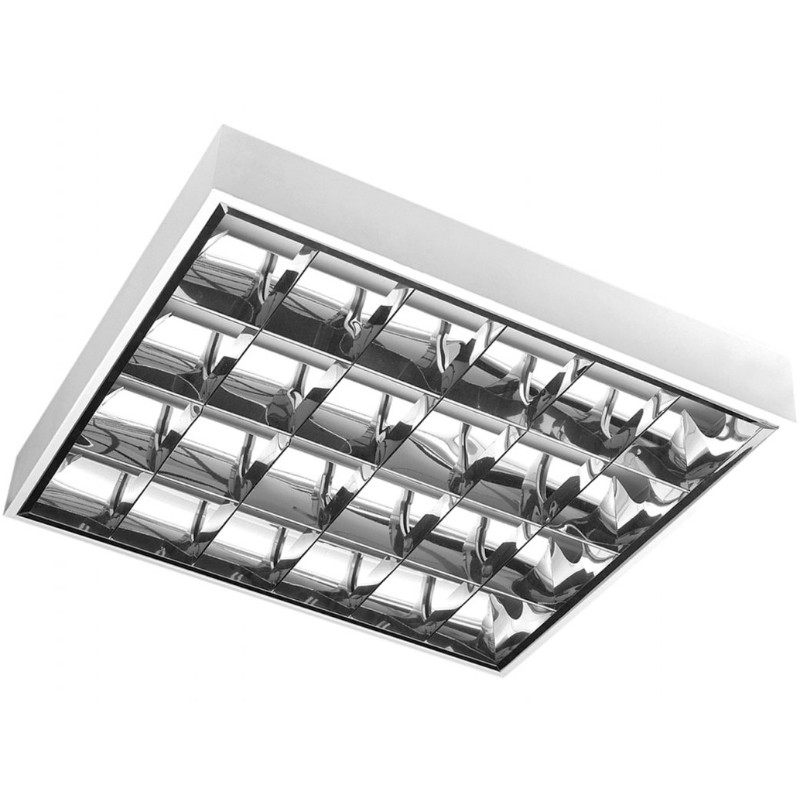 Lubinis šviestuvas G-TECH RASTRO LED, 60, 4x60 T8 LED-J, G13, IP20, baltas; GT-LE060JN-01 GTV