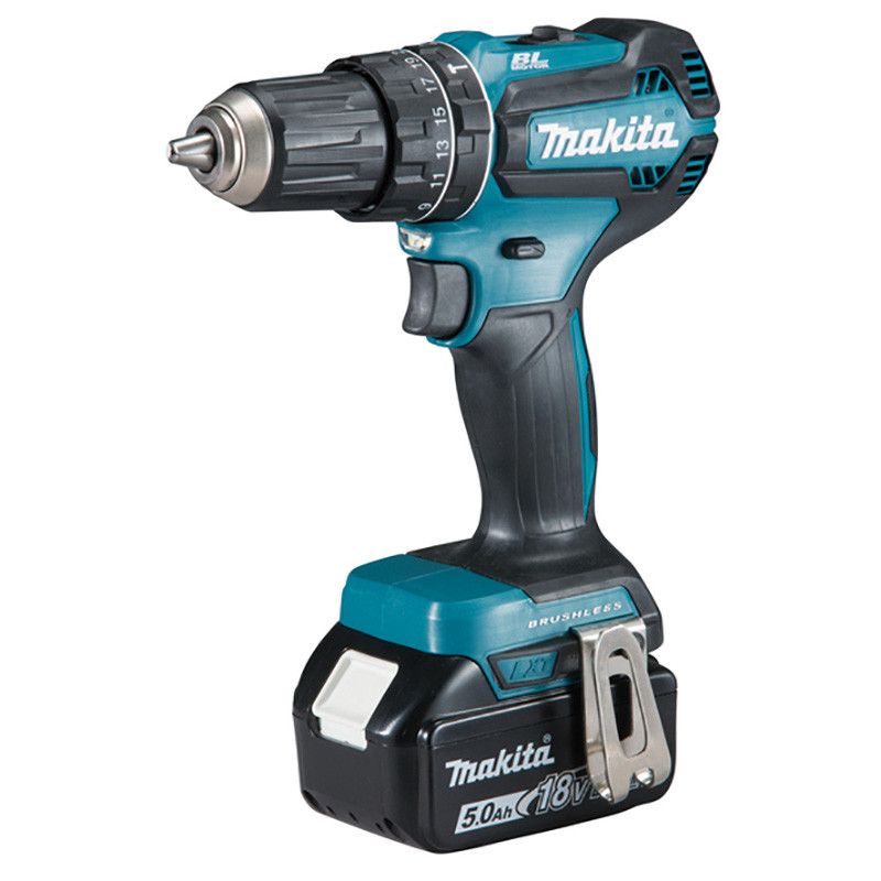 Impact drill 18V 2x5.0Ah 50 / 25Nm DHP485RTJ MAKITA