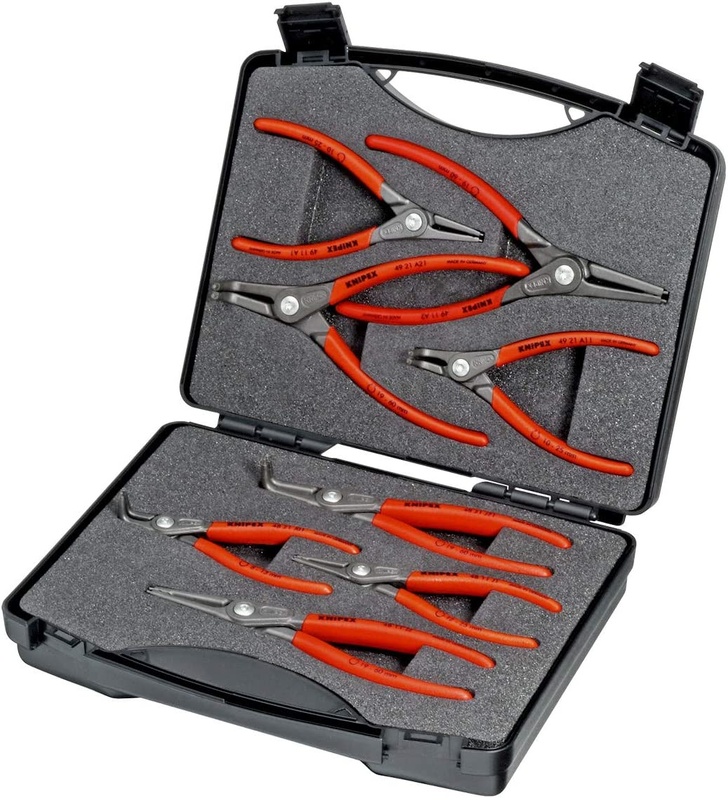 Kinnitusrõngaste tangide komplekt (8 tk.) 002125 KNIPEX