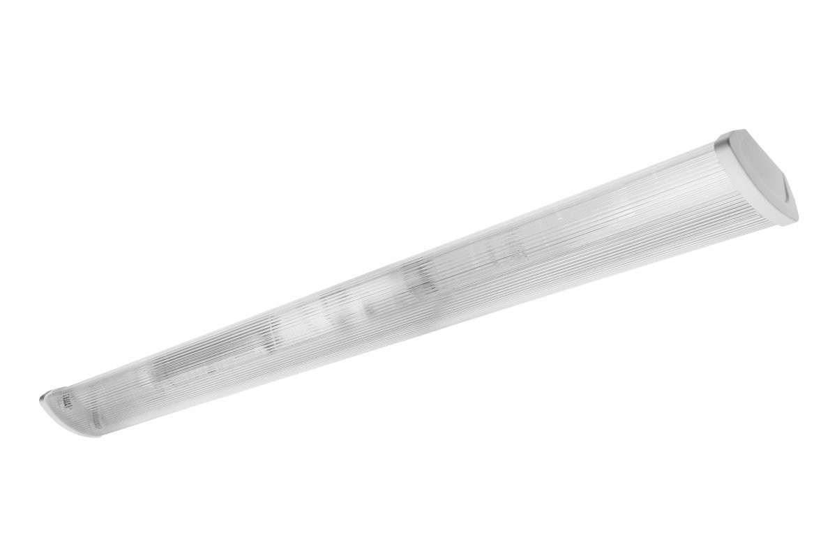 Laevalgusti ZEFIR, LED T8 pirnidele, hall, 2x120cm IP40 LD-OZE236-00 GTV