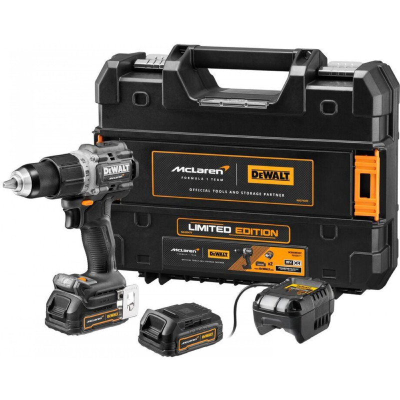 Akutrell 18V, PS, 2x1,7Ah, TSTAK; DCD85ME2GT-QW DEWALT