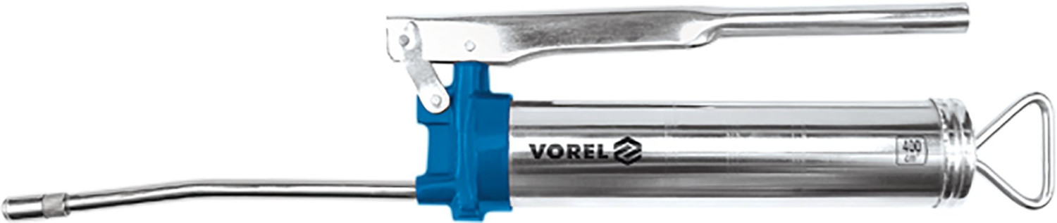 LEVER GREASE GUN 400ML W. RIGIT SPOUT 78046 VOREL