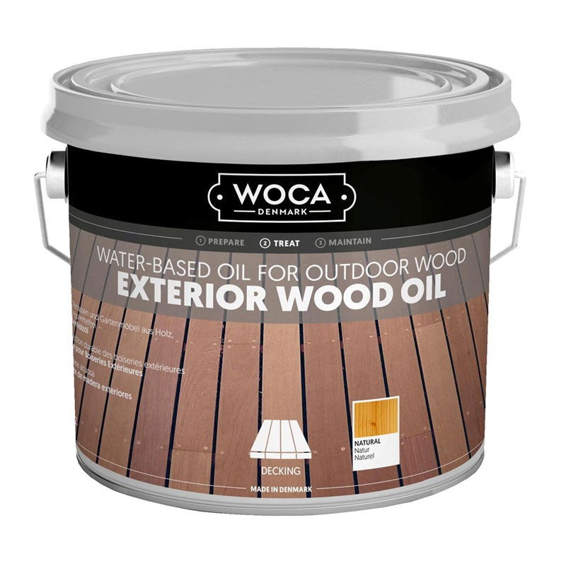 Масло для наружных работ Exterior Wood Oil Bangkirai 2.5L 617956A WOCA