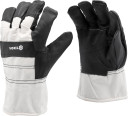 INSULATED COTTON-LEATHER GLOVES 74003 VOREL