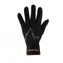 Cimdi Stretch Gloves, izmērs: M, Black/Yellow, 8020647482924 LA SPORTIVA