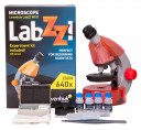 Lastemikroskoop Levenhuk LabZZ M101 Orange, 40x-640x, koos katsekomplektiga