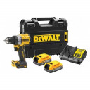 Ударная дрель 18 В 2 x 1,7 Ач 90 Нм DCD800E2T-QW DEWALT