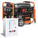 Бензиновый генератор 3-фазный 7.5kW, 445cc, GDA 8500E-3 + ATS 15-400 GDA Daewoo