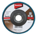 Lameļu slīpdisks Economy type 125x22.23 Z60 Metālam (10gab), D-63797-10 MAKITA