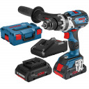 Cordless drill  GSB 18V-110 C, 2x4Ah, GAL 18V-40 06019G030B BOSCH