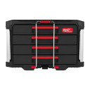 PACKOUT™ INSTRUMENTU KASTE AR 4 ATVILKTNĒM, PACKOUT 4 DRAWER TOOL BOX, 4932493189 MILWAUKEE