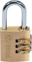 PADLOCK WITH 3-RING COMBINATION LOCK. 77606 VOREL